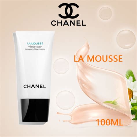 chanel cleansing gel|chanel la mousse face wash.